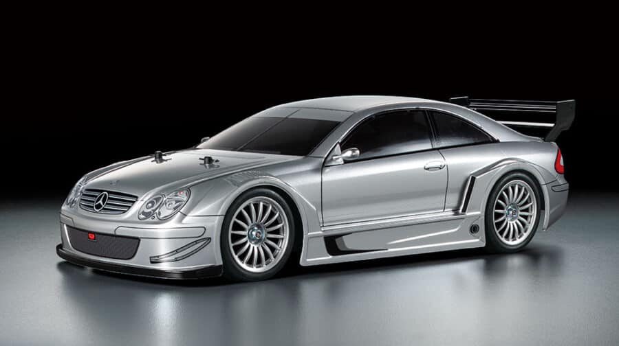 Tamiya 58722 1/10 RC 2002 Mercedes-Benz CLK AMG Racing Version (TT-02 Chassis)：圖片 2
