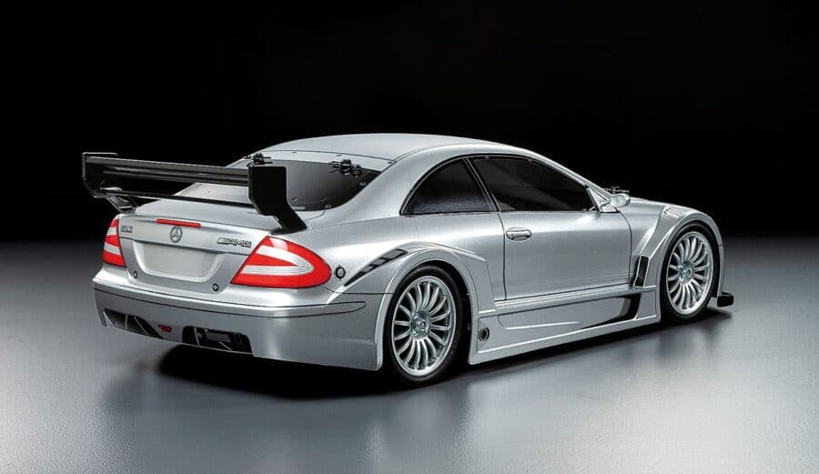 Tamiya 58722 1/10 RC 2002 Mercedes-Benz CLK AMG Racing Version (TT-02 Chassis)：圖片 3