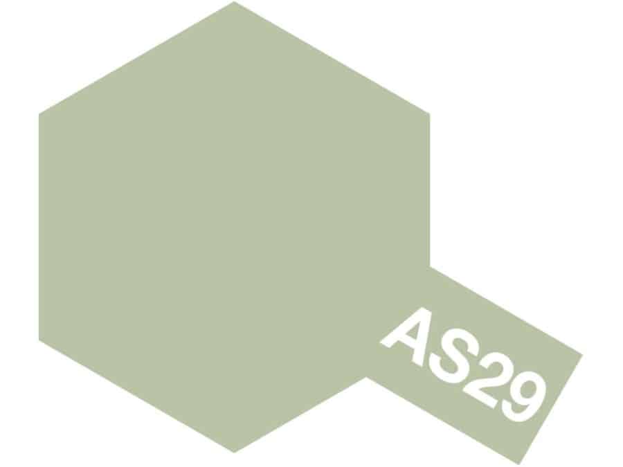 Tamiya 86529 AS-29 Gray-Green - 100ml Spray Can：圖片 1