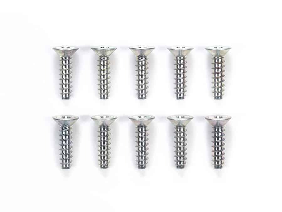 Tamiya 50581 3×12mm Countersunk Tapping Screw (10 pcs)：圖片 1