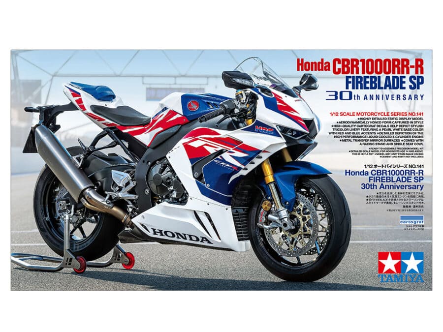 Tamiya 14141 1/12 Honda CBR1000RR-R FIREBLADE SP 30th Anniversary：圖片 2