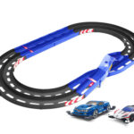 Tamiya 95644 Mini4WD Oval Home Circuit (Two-Level Lane Change) + 18707 Rowdy Bull & 18657 Ignicion