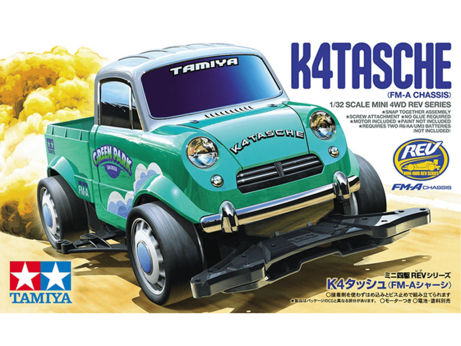 Tamiya 18720 1/32 Mini 4WD K4Tasche (FM-A Chassis)：圖片 2