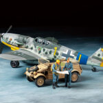Tamiya 25204 1/48 Messerschmitt Bf109 G-6 & Kubelwagen Type 82 Set