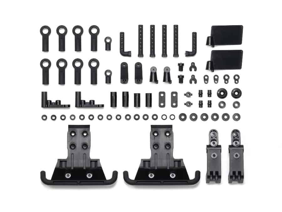 Tamiya 51711 BB-01 A Parts (Front Bumper Stay) 2pcs.：圖片 1