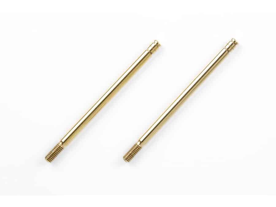 Tamiya 54043 TRF501X Damper Hard Titanium Coated Piston Rod (Rear/2pcs.)：圖片 1