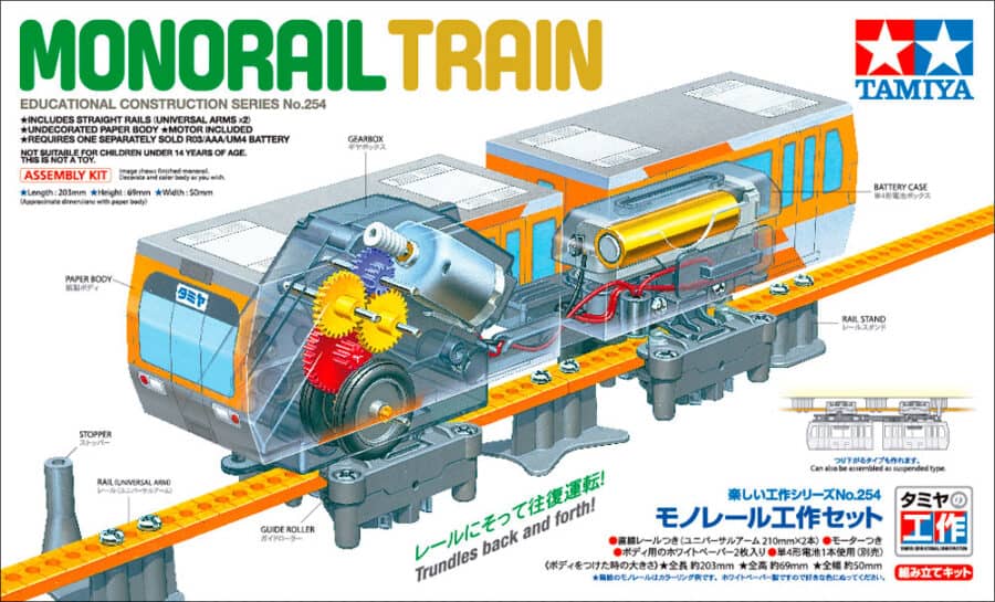 Tamiya 70254 Monorail Train：圖片 2