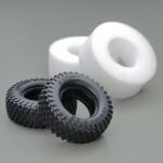 Tamiya 51717 Block Pin "ROUGH RIDE" Tires (w/Inner Spongy, 2pcs.)