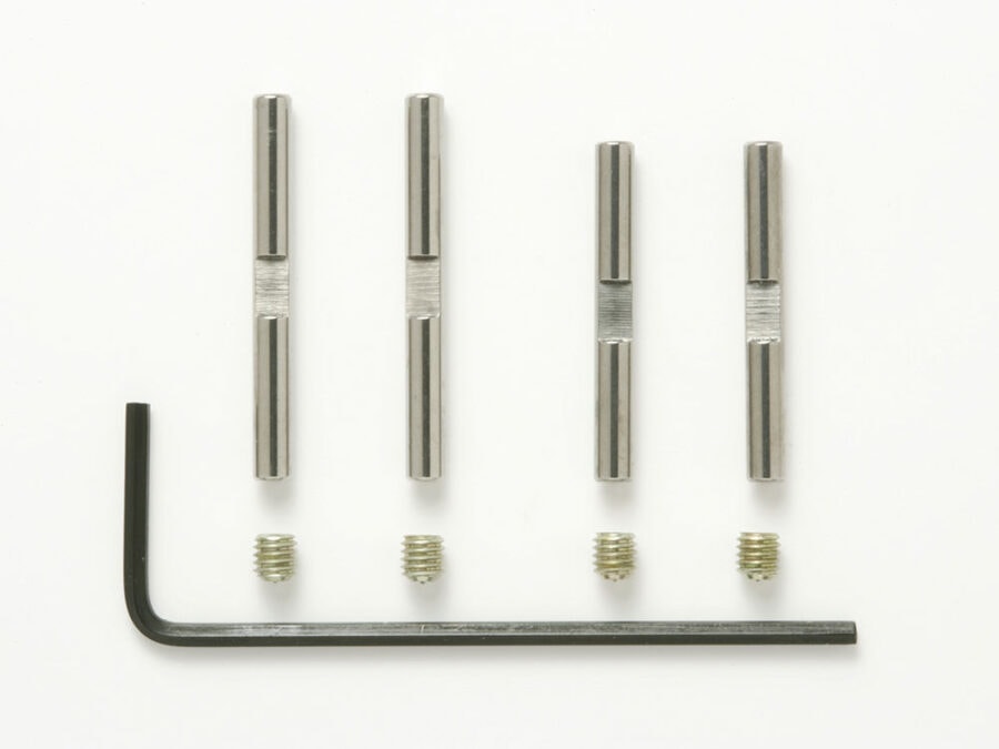 Tamiya 53825 TB Evolution IV 2.6mm Stainless Suspension Shaft Set：圖片 1