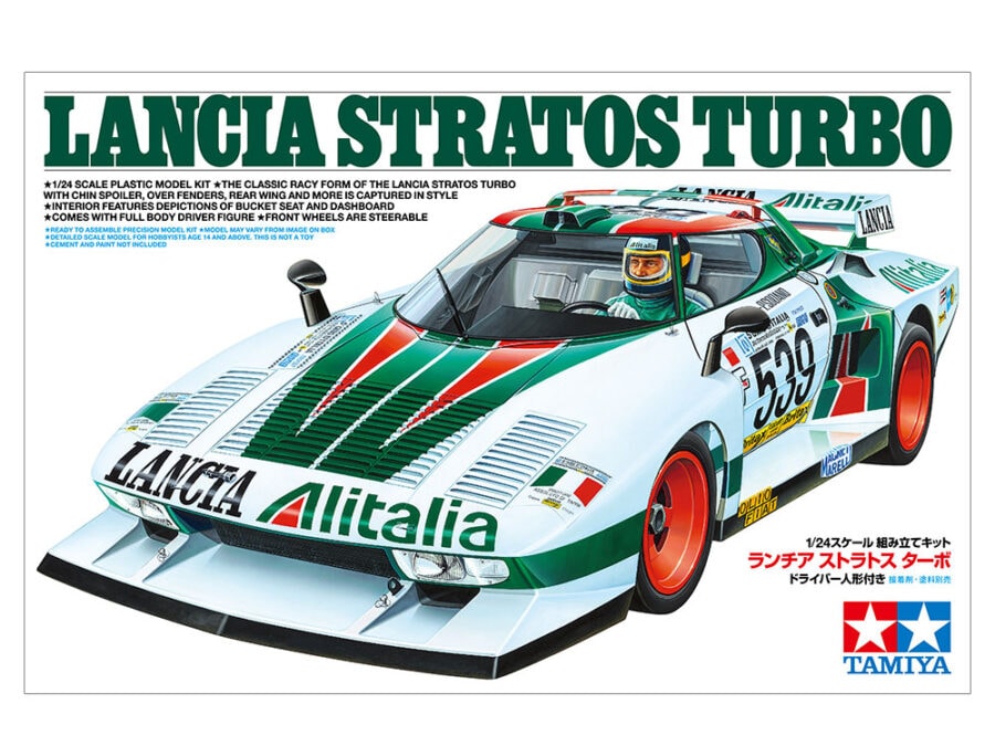 Tamiya 25210 1/24 Lancia Stratos Turbo：圖片 2