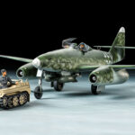 Tamiya 25215 1/48 Messerschmitt Me262 A-2a w/Sd.Kfz.2 Kettenkraftrad