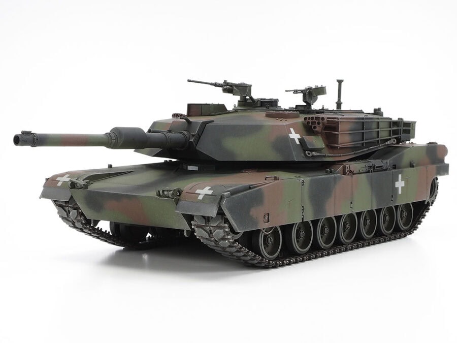 Tamiya 25216 1/35 M1A1 Abrams Tank "Ukraine"：圖片 1