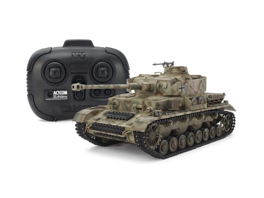 Tamiya 48218 1/35 RC German Panzerkampfwagen IV Ausf.J (w/Control Unit)：圖片 1