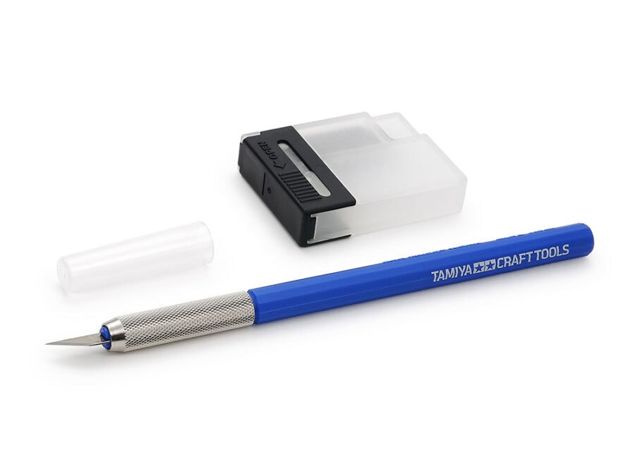 Tamiya 69943 Modeler's Knife (Blue)：圖片 1