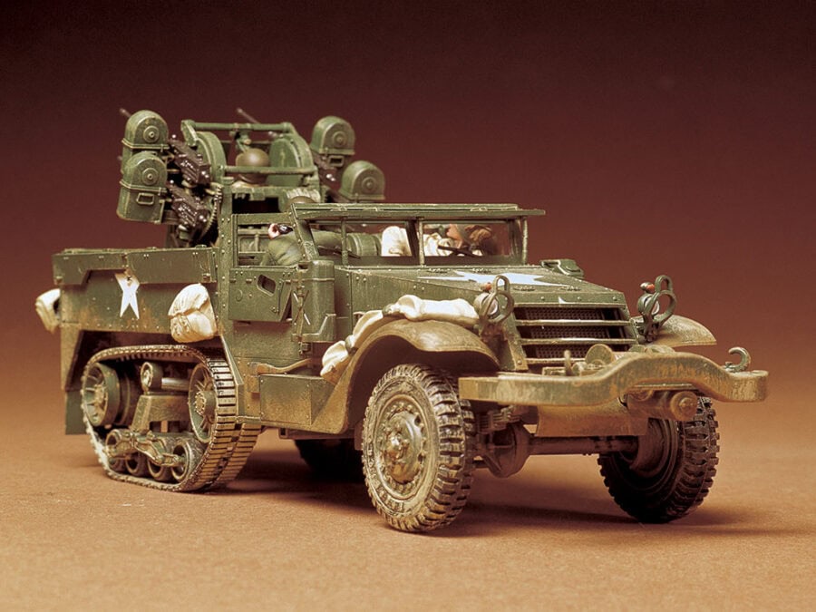 Tamiya 35081 1/35 U.S. M16 Multiple Gun Motor Carriage：圖片 1