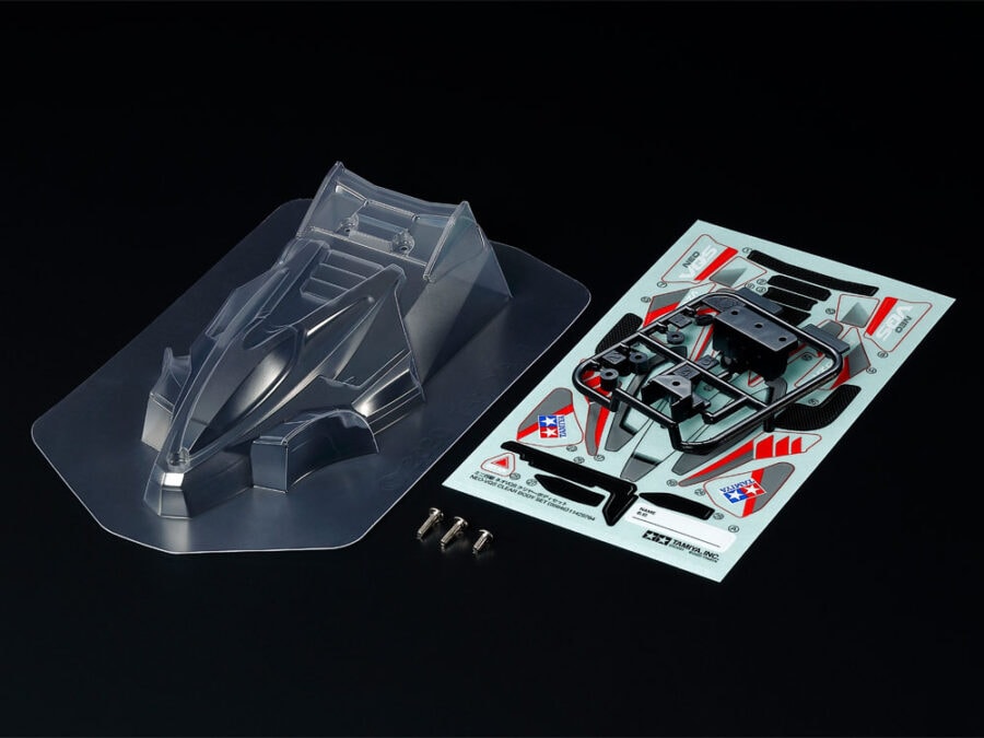 Tamiya 95646 Neo-VQS Clear Body Set：圖片 1