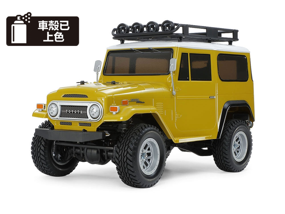 Tamiya 47490 1/10 RC Toyota Land Cruiser 40 (Yellow Painted
