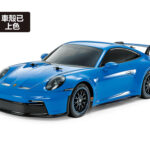 Tamiya 47496 1/10 RC Porsche 911 GT3 (992) (Blue Painted Body) (TT-02 Chassis)