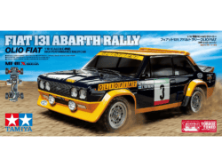 Tamiya 58723 1/10 RC Fiat 131 Abarth Rally Olio Fiat (MF-01X Chassis)：圖片 2