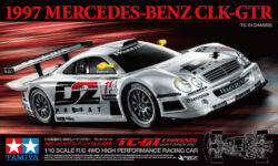 Tamiya 58731 1/10 RC 1997 Mercedes-Benz CLK-GTR (TC-01 Chassis)：圖片 2