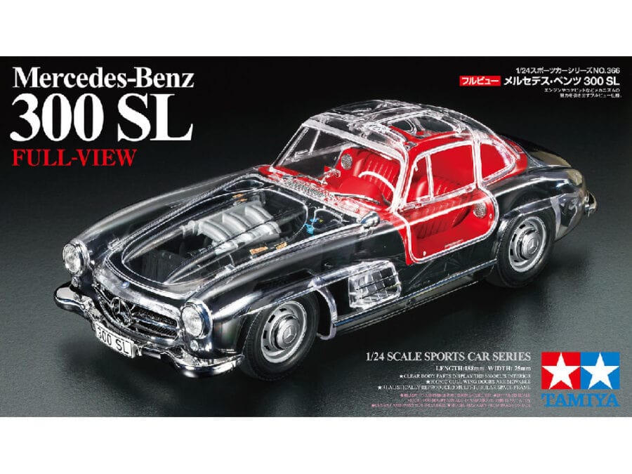 Tamiya 24366 1/24 “Full-View” Mercedes-Benz 300 SL：圖片 2
