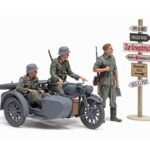 Tamiya 35384 1/35 German KS600 Motorcycle & Sidecar