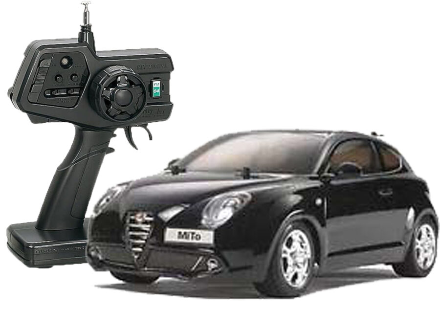 Tamiya 84135 1/10 RC XB Alfa Romeo MiTo Black Body Version (M-05 Chassis)：圖片 1