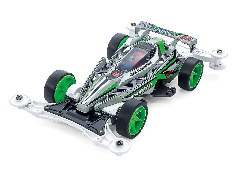 （セール）開催中 人気ブランドも続々プライス Cross 4WD Mini 1/32 18103 Tamiya Spear Chassis (VZ 01 ミニ四駆