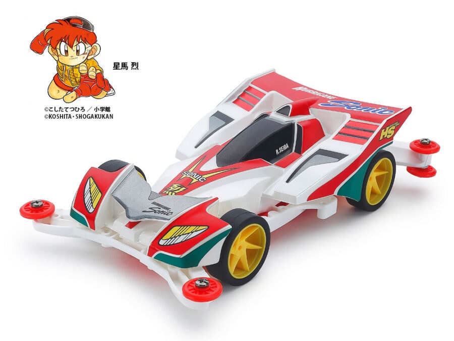 Tamiya 95603 1/32 Mini 4WD Hurricane Sonic Polycarbonate Body Special (AR Chassis) Fully Cowled Mini 4WD 30th Anniversary：圖片 1