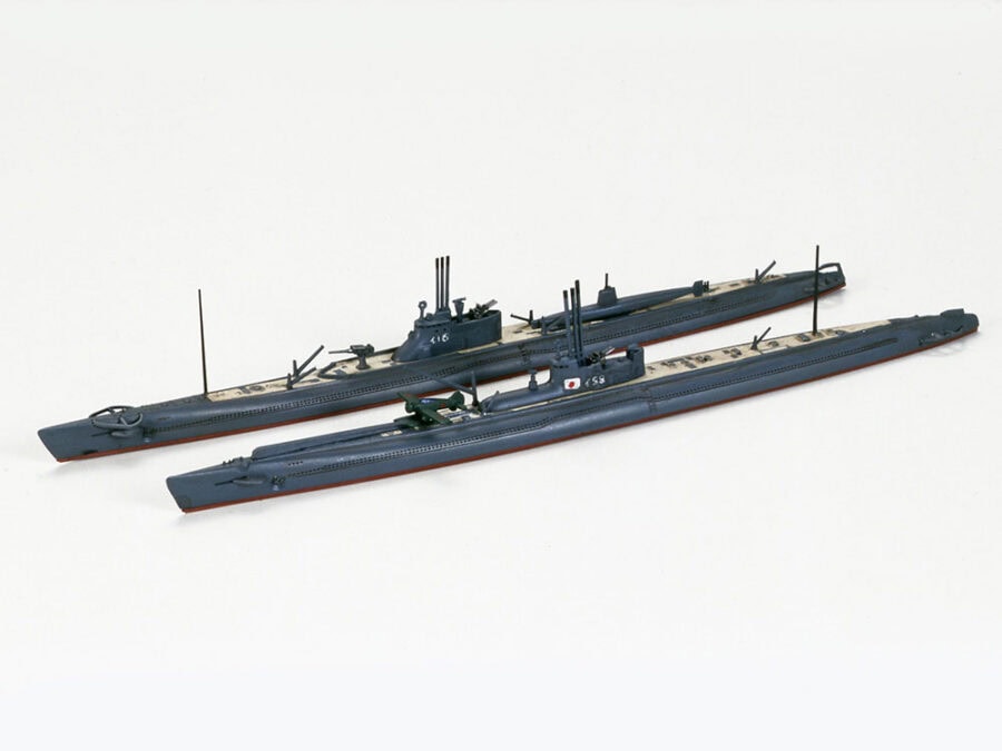 Tamiya 31453 1/700 I-16 & I-58 - Japanese Submarine：圖片 1