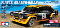 Tamiya 47494 1/10 RC Fiat 131 Abarth Rally Olio Fiat (Painted Body) (MF-01X Chassis)：圖片 2
