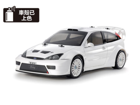 Tamiya 47495 1/10 RC 2003 Ford Focus RS Custom (Pre-Painted Body) (TT-02 Chassis)