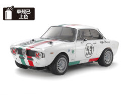 Tamiya 47501 1/10 RC Alfa Romeo Giulia Sprint GTA Club Racer (White Painted Body) (MB-01 Chassis)