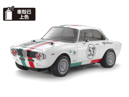 Tamiya 47501 1/10 RC Alfa Romeo Giulia Sprint GTA Club Racer (White Painted Body) (MB-01 Chassis)