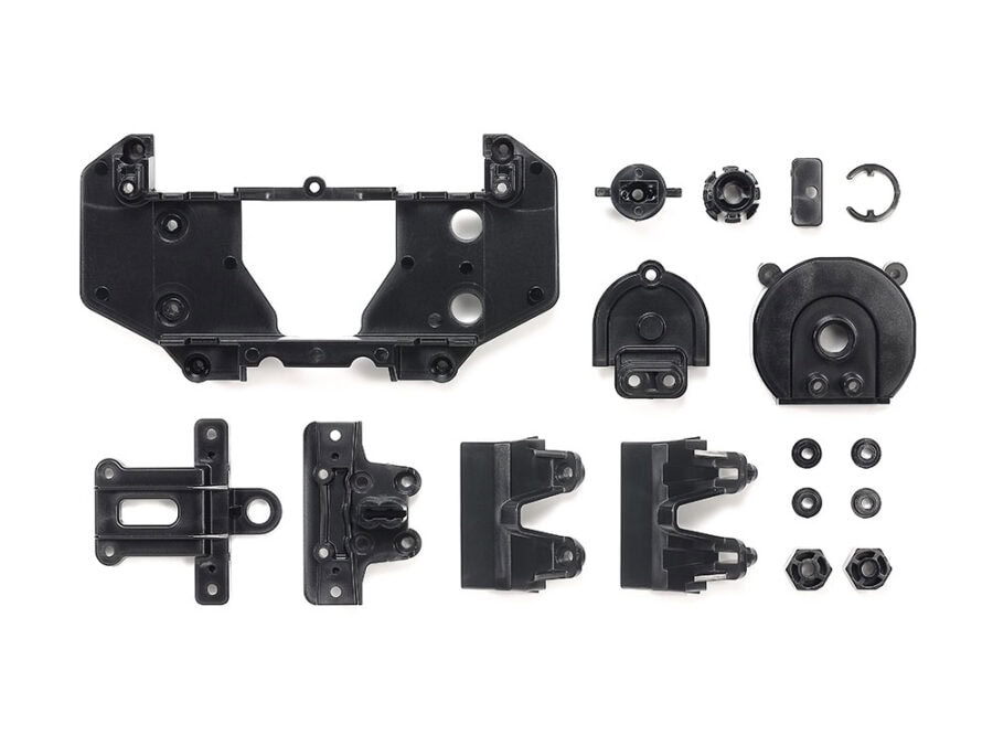 Tamiya 51734 BT-01 F/L Parts (R/C Deck, Rear Body Mount Base)：圖片 1