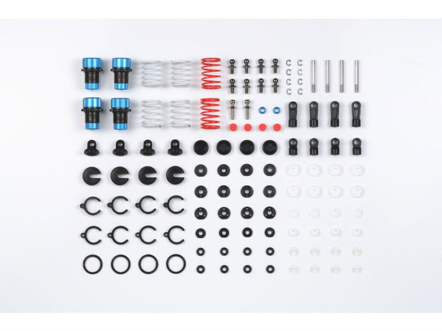 Tamiya 54000 M-Chassis Aluminum Damper Set (4pcs.)：圖片 1