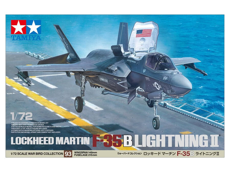 Tamiya 60793 1/72 Lockheed Martin F-35B Lightning II：圖片 2