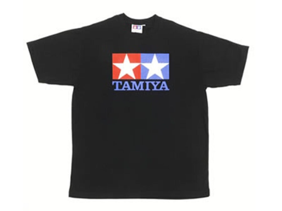 Tamiya 67100-67102,67112 Tamiya Logo T-shirt (Black) (S-XL)：圖片 1