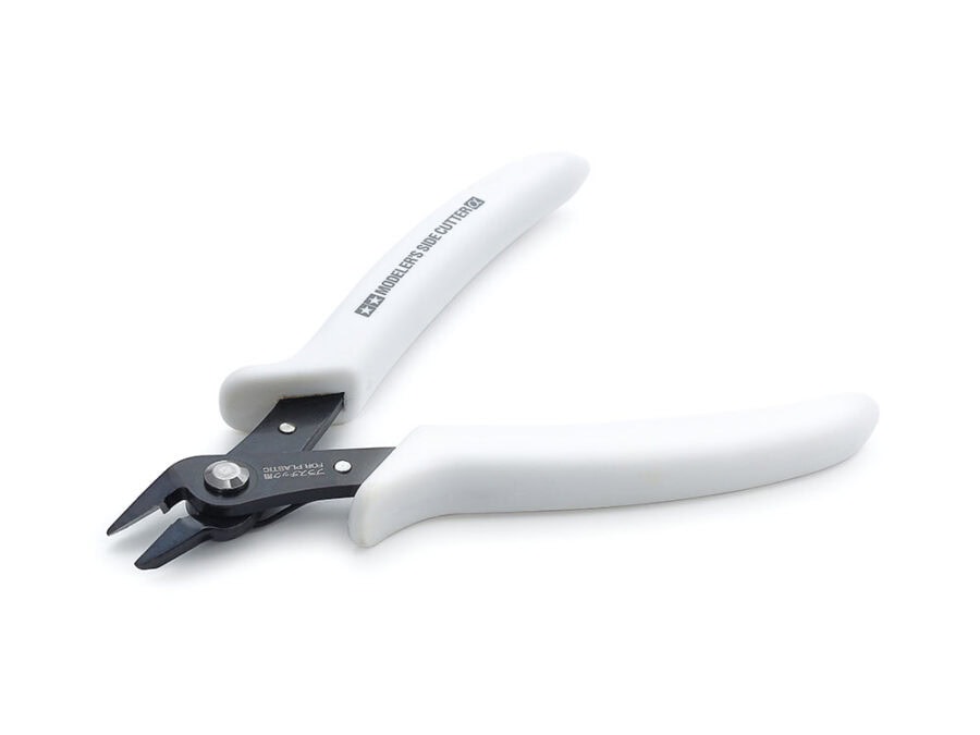 Tamiya 69945 Modeler's Side Cutter α (White)：圖片 1
