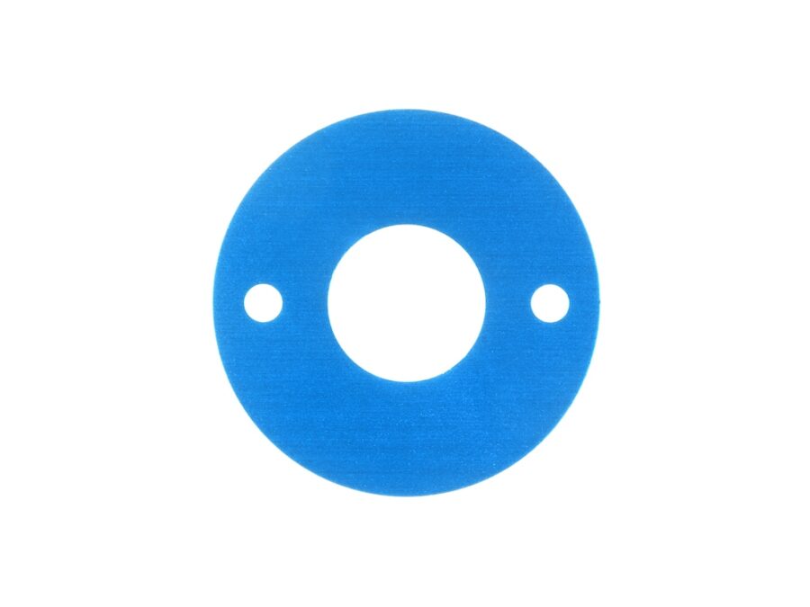 Tamiya 84293 AO-5051 Aluminum Motor Plate (Type 540 Size / Blue)：圖片 1