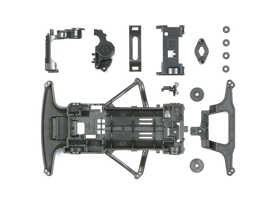 Tamiya 95239 Carbon Reinforced Super FM Chassis Set：圖片 1