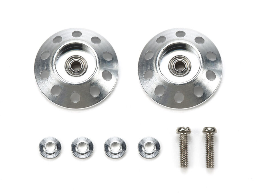 Tamiya 95651 HG Lightweight 19mm Tapered Aluminum Ball-Race Rollers (Ringless)：圖片 1