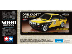 Tamiya 47499 1/10 RC Opel Kadett GT/E (Painted Body) (MB-01 Chassis)：圖片 2
