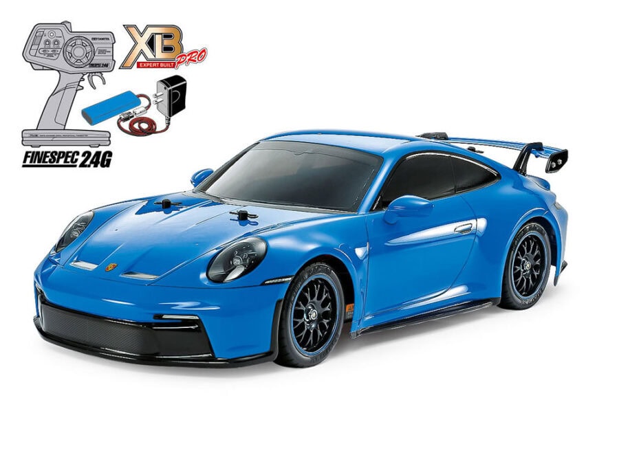 Tamiya 57937 1/10 RC XB Porsche 911 GT3 (992) (TT-02 Chassis)：圖片 1
