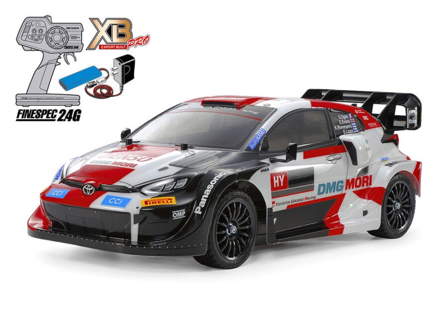 Tamiya 57938 1/10 RC XB Toyota Gazoo Racing WRT/GR Yaris Rally1 Hybrid (TT-02 Chassis)：圖片 1