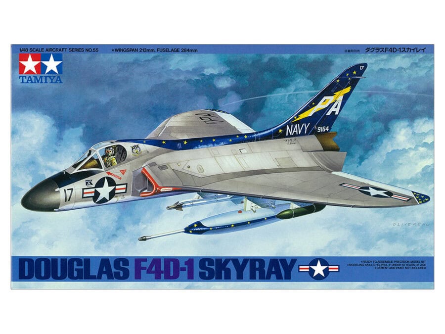 Tamiya 61055 1/48 Douglas F4D-1 Skyray：圖片 2