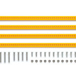 Tamiya 70184 Long Universal Arm Set (Orange)