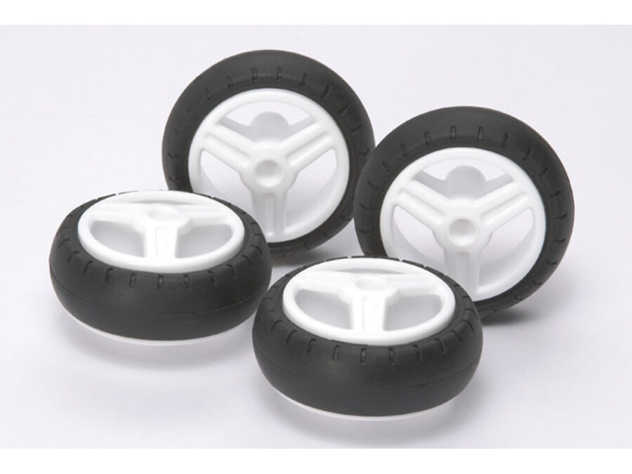 Tamiya 70192 Slick Tire Set (31mm Dia.)：圖片 1