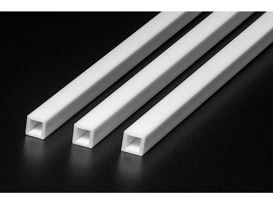 Tamiya 70263 Plastic Beams 8mm Square Tube (3pcs.)：圖片 1