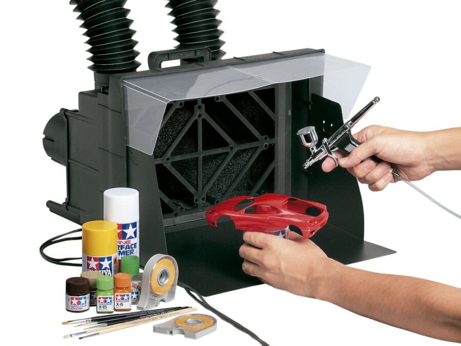 Tamiya 74534 Spray-Work Painting Booth Ⅱ (Twin Fan)：圖片 1